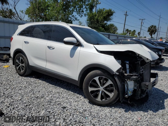 2018 Kia Sorento EX with VIN 5XYPH4A53JG409422, listed as a Copart auction lot 53042375 with 89,345 mi miles and Non repairable. Bid and sale history available at DreamBid. Image 4.