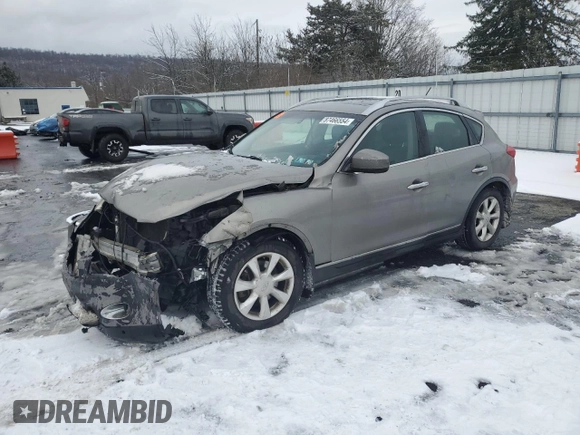 2010 Infiniti EX Journey with VIN JN1AJ0HR6AM757275, listed as a Copart auction lot 87466554 with 229,764 mi miles and Salvage Title. Bid and sale history available at DreamBid. Image 1.
