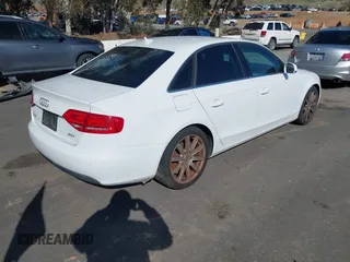 2010 Audi A4 2.0T Premium Plus with VIN WAUEFAFL7AN002177, listed as a IAAI auction lot 41808557 with 125,950 mi miles. Bid and sale history available at carsss.com. Image 4.