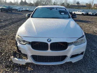 2017 BMW 3 Series 330i with VIN WBA8B9C57HK675589, listed as a Copart auction lot 43075315 with 89,016 mi miles and Salvage Title. Bid and sale history available at carsss.com. Image 5.