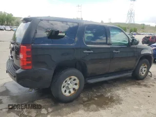 2013 Chevrolet Tahoe Commercial with VIN 1GNSK2E02DR342419, listed as a Copart auction lot 57908885 with 76,486 mi miles and Salvage title. Bid and sale history available at DreamBid. Image 3.