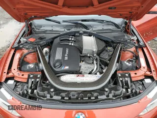 2015 BMW M4 with VIN WBS3R9C50FK332055, listed as a Copart auction lot 48268074 with 65,996 mi miles. Bid and sale history available at carsss.com. Image 11.