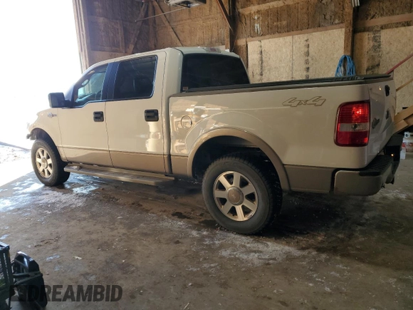 2005 Ford F-150 XLT with VIN 1FTPW14545KE70536, listed as a Copart auction lot 45959845 with 185,522 mi miles and Clean Title. Bid and sale history available at carsss.com. Image 2.
