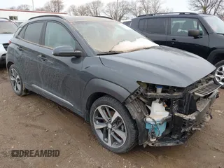 2020 Hyundai Kona Limited z VIN KM8K33A53LU567341, wystawiony jako IAAI lot #41841544 z przebiegiem 40 930 mil mil oraz . Historia ofert i sprzedaży dostępna na DreamBid. Obrazek 1.