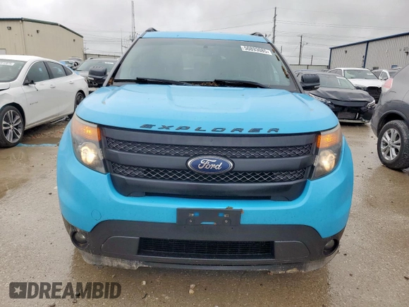 2013 Ford Explorer Sport with VIN 1FM5K8GT7DGC56675, listed as a Copart auction lot 50893085 with 171,892 mi miles and Salvage Title. Bid and sale history available at carsss.com. Image 5.