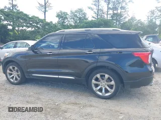 2020 Ford Explorer Platinum with VIN 1FM5K8HCXLGA34791, listed as a IAAI auction lot 42329315 with 65,820 mi miles and . Bid and sale history available at DreamBid. Image 14.