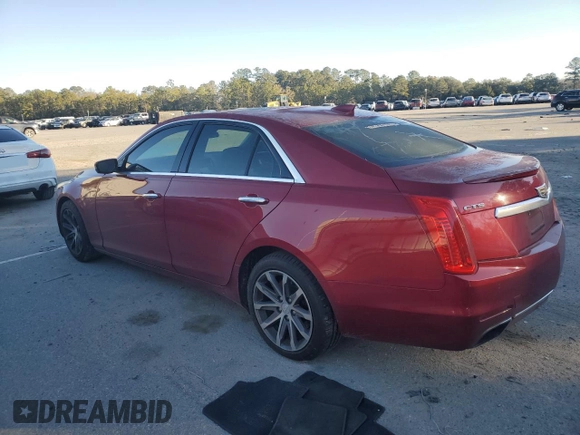 2016 Cadillac CTS Sedan Luxury Collection RWD with VIN 1G6AR5SX7G0106833, listed as a Copart auction lot 87455804 with 180,684 mi miles and Salvage Title. Bid and sale history available at carsss.com. Image 2.