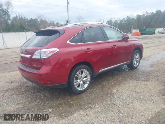 2012 Lexus RX 450h with VIN JTJBC1BAXC2428658, listed as a IAAI auction lot 41870674 with 151,394 mi miles and . Bid and sale history available at DreamBid. Image 4.