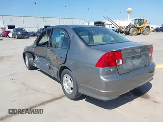 2005 Honda Civic with VIN JHMES966X5S003661, listed as a IAAI auction lot 41991358 with 145,574 mi miles and . Bid and sale history available at DreamBid. Image 3.