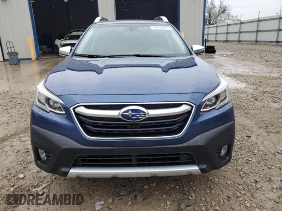 2021 Subaru Outback Touring with VIN 4S4BTAPC7M3117192, listed as a Copart auction lot 58493835 with 55,541 mi miles and Non repairable. Bid and sale history available at DreamBid. Image 5.