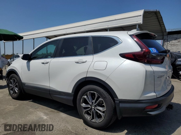 2020 Honda CR-V EX with VIN 2HKRW2H57LH690015, listed as a Copart auction lot 62112605 with 78,684 mi miles and Salvage title. Bid and sale history available at DreamBid. Image 2.