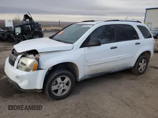 2008 Chevrolet Equinox LS with VIN 2CNDL23F186058430, listed as a Copart auction lot 86536524 with 107,592 mi miles and Salvage Title. Bid and sale history available at carsss.com. Image 1.
