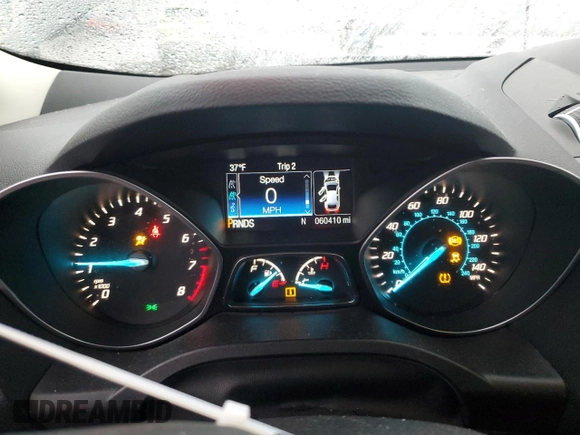 2015 Ford Escape Titanium with VIN 1FMCU9J98FUC02987, listed as a Copart auction lot 43179485 with 60,410 mi miles and Salvage Title. Bid and sale history available at carsss.com. Image 9.