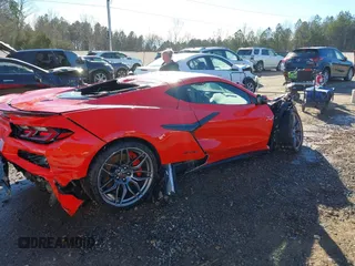 2025 Chevrolet Corvette 2LZ with VIN 1G1YE2D36S5600461, listed as a IAAI auction lot 41305346 with 1 mi miles. Bid and sale history available at carsss.com. Image 4.