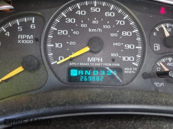 2000 Chevrolet Suburban LS with VIN 3GNEC16T9YG100679, listed as a IAAI auction lot 42142629 with 269,882 mi miles and . Bid and sale history available at DreamBid. Image 7.