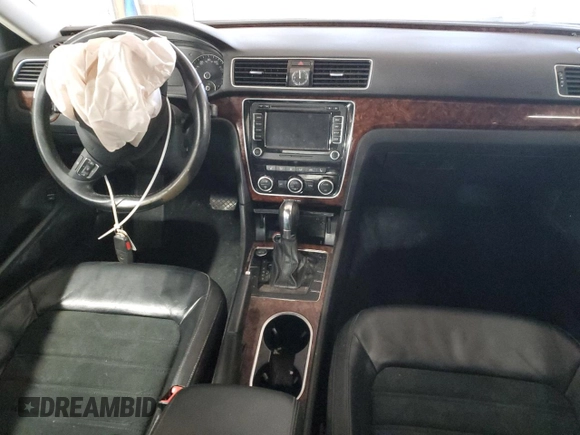 2013 Volkswagen Passat SEL Premium with VIN 1VWCH7A38DC047575, listed as a Copart auction lot 44623015 with 159,370 mi miles and Salvage Title. Bid and sale history available at carsss.com. Image 8.