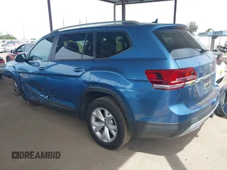 2019 Volkswagen Atlas SE with VIN 1V2DR2CA7KC516363, listed as a IAAI auction lot 42097219 with 92,152 mi miles and . Bid and sale history available at DreamBid. Image 3.