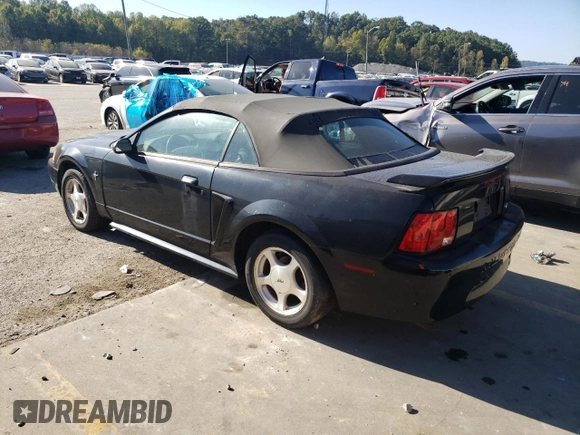 2001 Ford Mustang Deluxe with VIN 1FAFP44471F181371, listed as a Copart auction lot 75958284 with 200,853 mi miles and Clean Title. Bid and sale history available at carsss.com. Image 2.