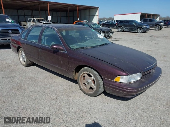 1996 Chevrolet Caprice 1SA Special Value with VIN 1G1BL52P9TR184810, listed as a IAAI auction lot 41831242 with Not provided miles and . Bid and sale history available at DreamBid. Image 1.