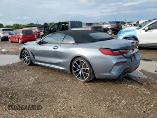 2022 BMW 8 Series with VIN WBAFY4C07NCH97004, listed as a Copart auction lot 59738555 with Not provided miles and Salvage title. Bid and sale history available at DreamBid. Image 2.