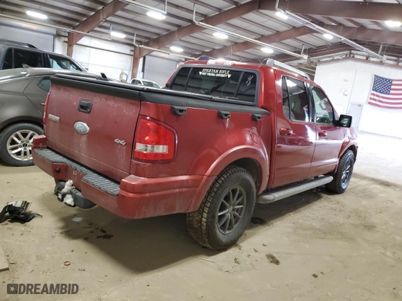 2008 Ford Explorer Sport Trac Limited with VIN 1FMEU53898UA09014, listed as a Copart auction lot 43545195 with 163,690 mi miles and Clean Title. Bid and sale history available at carsss.com. Image 3.