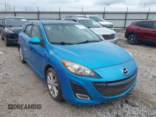 2011 Mazda Mazda3 s Sport with VIN JM1BL1K69B1446961, listed as a IAAI auction lot 42087787 with 141,451 mi miles. Bid and sale history available at carsss.com. Image 1.
