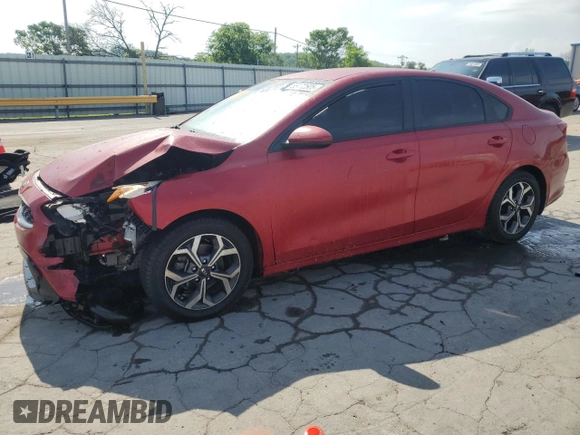 2020 Kia Forte LXS with VIN 3KPF24ADXLE143854, listed as a Copart auction lot 55172505 with 102,809 mi miles and Clean Title. Bid and sale history available at carsss.com. Image 1.