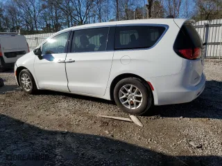 2024 Chrysler Voyager LX with VIN 2C4RC1CG7RR106607, listed as a Copart auction lot 46128855 with 0 mi miles and Salvage Title. Bid and sale history available at carsss.com. Image 2.