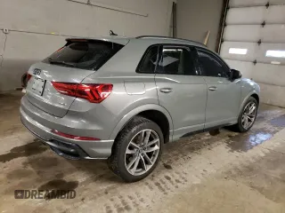 2022 Audi Q3 S line Premium with VIN WA1DECF32N1096988, listed as a Copart auction lot 46866383 with 0 mi miles. Bid and sale history available at carsss.com. Image 3.