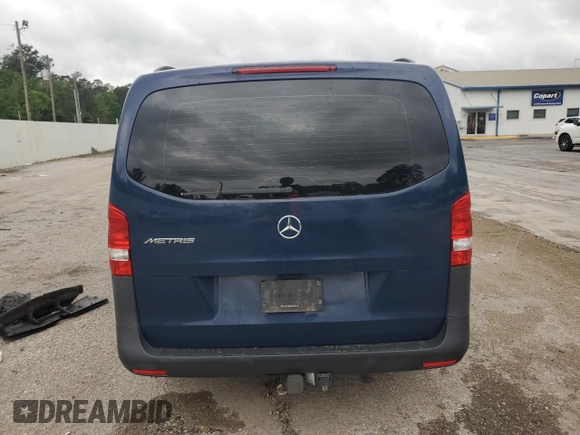 2017 Mercedes-Benz Metris Cargo with VIN WD3PG2EA2H3334686, listed as a Copart auction lot 52012805 with Not provided miles and Salvage title. Bid and sale history available at DreamBid. Image 6.