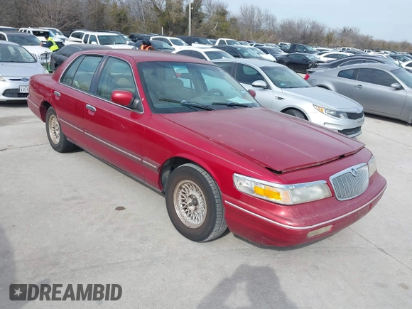 1997 Mercury Grand Marquis LS with VIN 2MELM75WXVX643776, listed as a IAAI auction lot 41584538 with 203,342 mi miles and . Bid and sale history available at DreamBid. Image 1.
