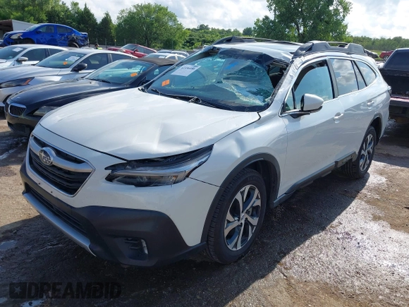 2022 Subaru Outback Limited with VIN 4S4BTANC2N3133479, listed as a IAAI auction lot 42496086 with 43,568 mi miles and . Bid and sale history available at DreamBid. Image 18.