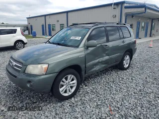 2007 Toyota Highlander Hybrid with VIN JTEGW21A070020481, listed as a Copart auction lot 52300115 with 295,059 mi miles and Salvage Title. Bid and sale history available at carsss.com. Image 1.