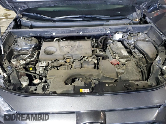 2022 Toyota RAV4 XLE Premium with VIN 2T3C1RFV3NC189846, listed as a Copart auction lot 81810294 with 55,408 mi miles and Salvage title. Bid and sale history available at DreamBid. Image 12.