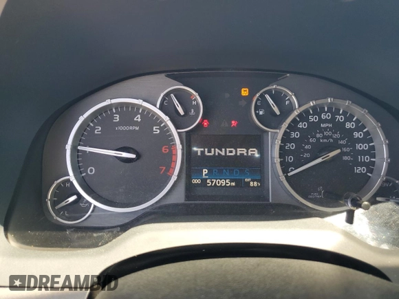 2017 Toyota Tundra 2WD SR5 with VIN 5TFEW5F17HX227948, listed as a Copart auction lot 51131124 with 57,095 mi miles and Salvage Title. Bid and sale history available at carsss.com. Image 9.