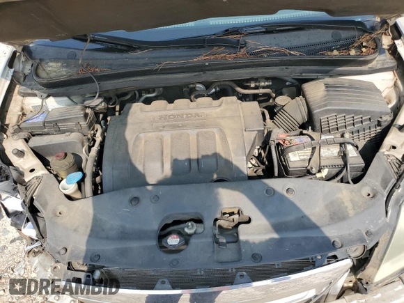 2006 Honda Odyssey EX-L with VIN 5FNRL38706B037805, listed as a Copart auction lot 57390365 with 219,554 mi miles and Salvage title. Bid and sale history available at DreamBid. Image 12.