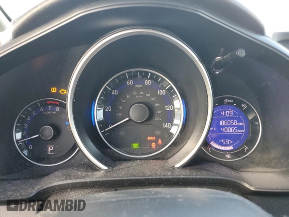 2016 Honda Fit LX with VIN JHMGK5H52GX028663, listed as a Copart auction lot 48170765 with 186,058 mi miles and Salvage Title. Bid and sale history available at carsss.com. Image 9.