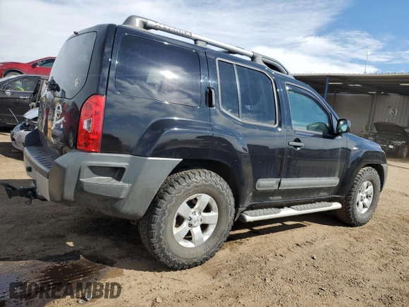 2013 Nissan Xterra S with VIN 5N1AN0NU5DN825070, listed as a Copart auction lot 47322685 with Not provided miles and Salvage title. Bid and sale history available at DreamBid. Image 3.