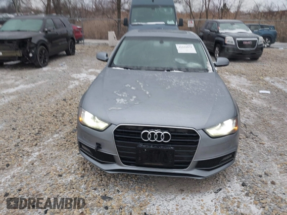 2015 Audi A4 Premium Plus with VIN WAUFFAFL8FN005357, listed as a IAAI auction lot 41231831 with 80,115 mi miles. Bid and sale history available at carsss.com. Image 12.