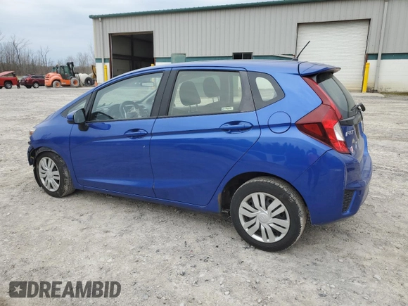2016 Honda Fit LX with VIN JHMGK5H55GX002056, listed as a Copart auction lot 53785885 with 108,006 mi miles and Salvage Title. Bid and sale history available at carsss.com. Image 2.
