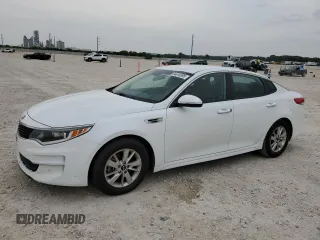 2018 Kia Optima LX с VIN 5XXGT4L37JG218505, выставлен на аукционе Copart как лот 54616395 с пробегом 127 438 миль миль и Чистый • Clean title. История ставок и продаж доступна на DreamBid. Изображение 1.