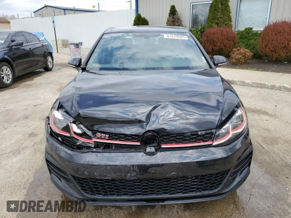 2019 Volkswagen GTI S z VIN 3VW6T7AU6KM027387, wystawiony jako Copart lot #51579585 z przebiegiem 73 586 mil mil oraz Szkoda całkowita • Salvage title. Historia ofert i sprzedaży dostępna na DreamBid. Obrazek 5.