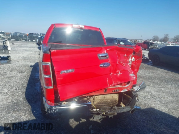 2010 Ford F-150 XL with VIN 1FTEX1C87AKB46376, listed as a IAAI auction lot 41257509 with 90,732 mi miles. Bid and sale history available at carsss.com. Image 6.