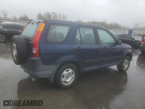 2004 Honda CR-V LX with VIN SHSRD78474U252663, listed as a Copart auction lot 52090185 with 202,703 mi miles and Salvage Title. Bid and sale history available at carsss.com. Image 3.