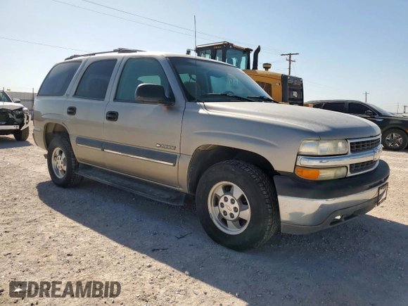 2002 Chevrolet Tahoe LS with VIN 1GNEC13T02R130570, listed as a Copart auction lot 61617185 with 166,467 mi miles and Clean title. Bid and sale history available at DreamBid. Image 4.