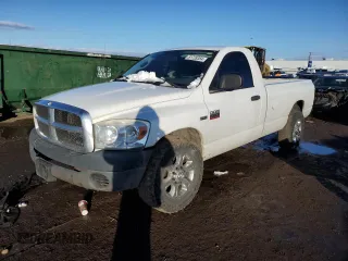 2008 Dodge 2500 SLT with VIN 3D7KR26D58G183722, listed as a Copart auction lot 81728354 with 130,268 mi miles and Non Repairable. Bid and sale history available at DreamBid. Image 1.
