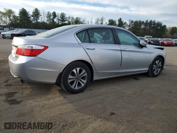 2015 Honda Accord LX with VIN 1HGCR2F3XFA165493, listed as a Copart auction lot 53420435 with 113,421 mi miles and Salvage Title. Bid and sale history available at carsss.com. Image 3.
