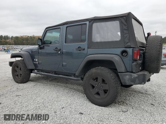 2008 Jeep Wrangler Unlimited X with VIN 1J4GB39138L602949, listed as a Copart auction lot 78503934 with 181,023 mi miles and Salvage Title. Bid and sale history available at DreamBid. Image 2.