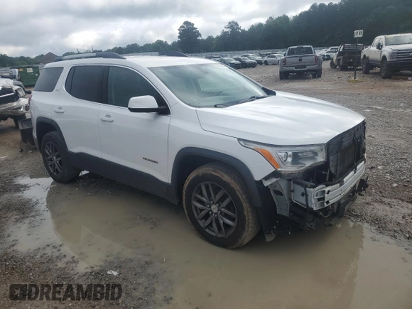 2017 GMC Acadia SLT with VIN 1GKKNMLS1HZ231936, listed as a Copart auction lot 58483905 with 153,001 mi miles and Salvage title. Bid and sale history available at DreamBid. Image 4.