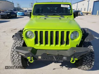 2021 Jeep Wrangler Unlimited Sport S with VIN 1C4HJXDGXMW830164, listed as a Copart auction lot 47892245 with 59,369 mi miles and Salvage Title. Bid and sale history available at carsss.com. Image 5.